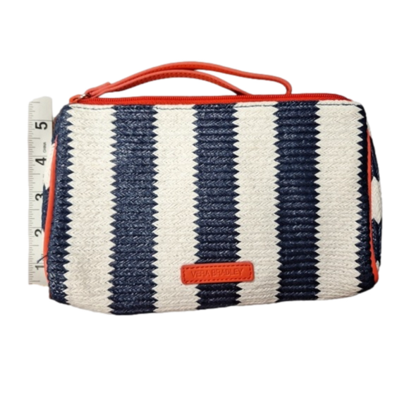 Vera Bradley Striped Straw Wristlet - Picture 3 of 5